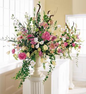 The FTD� Copious Hues� Altar Arrangement